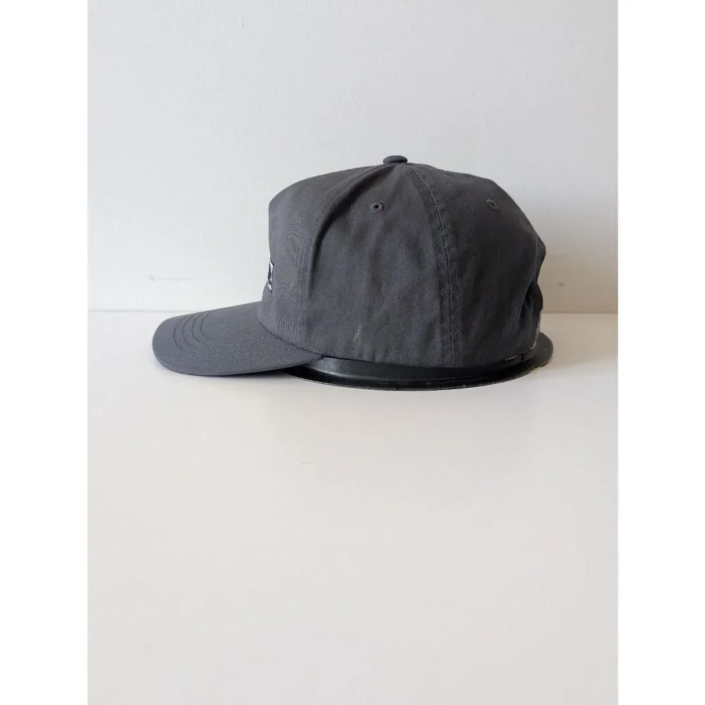 Rare Fat Cap NYC Grey Snapback Cap
